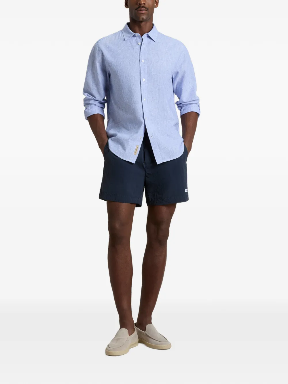  Woolrich Bañador Teñido - Azul 