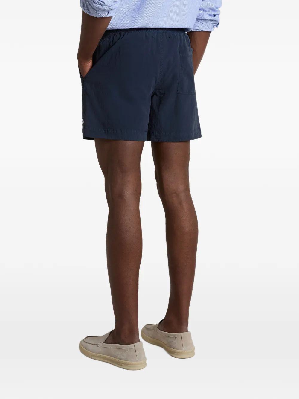 Woolrich Geverfde zwembroek Blauw