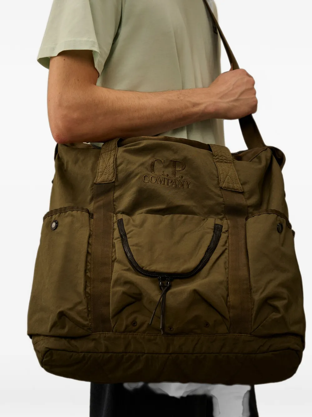 C.P. Company Shopper Groen