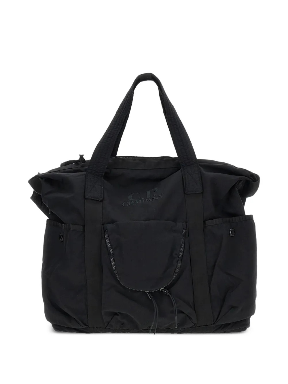 C.P. Company zipped-pocket tote bag - Nero