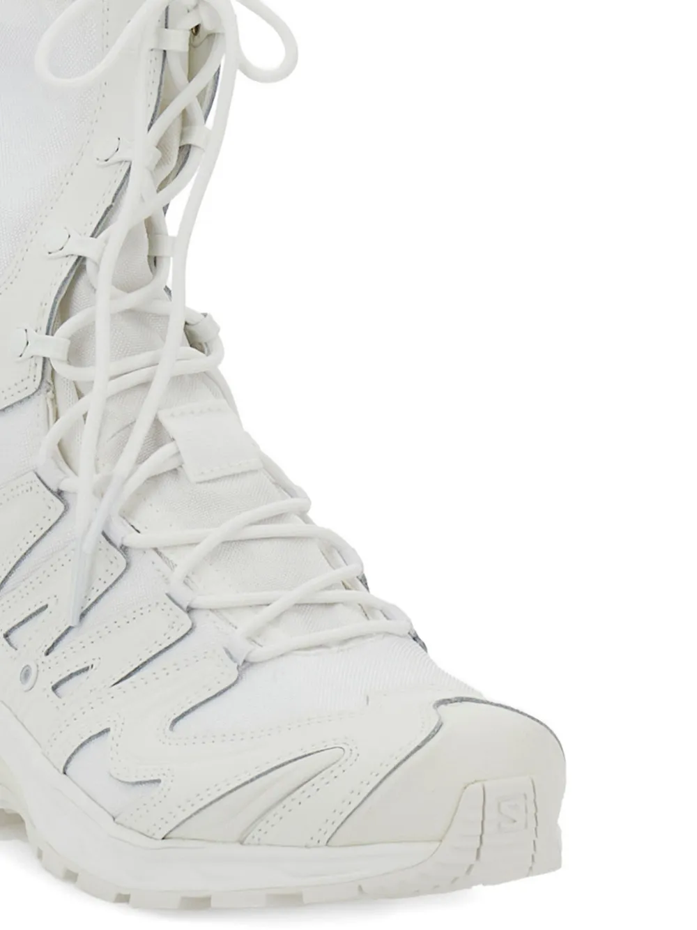 Rier x Salomon high-lacing jungle sneakers Wit