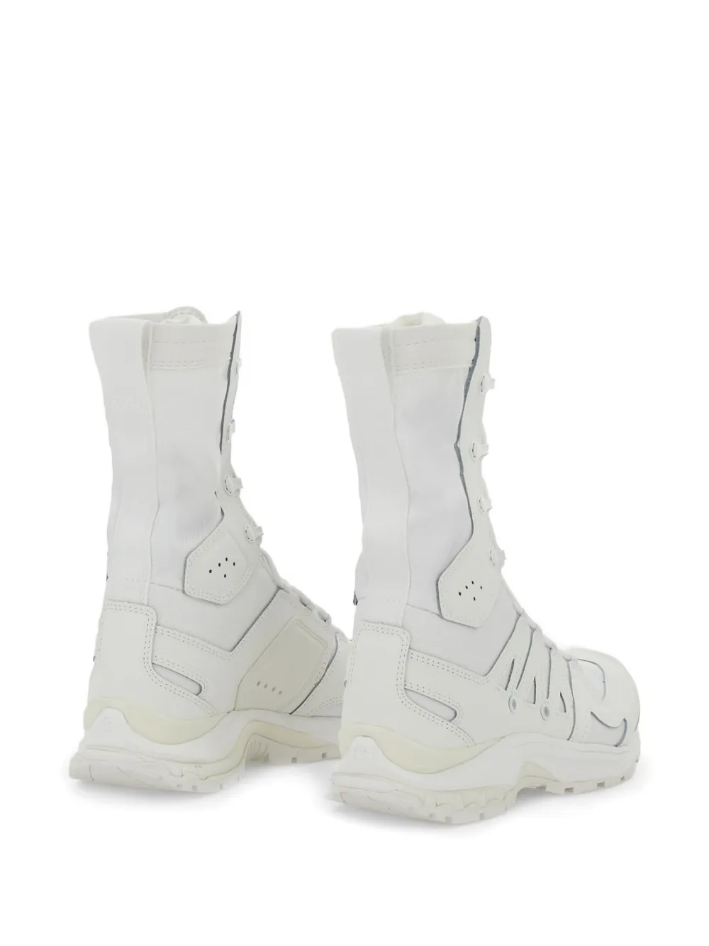 Rier x Salomon high-lacing jungle sneakers Wit