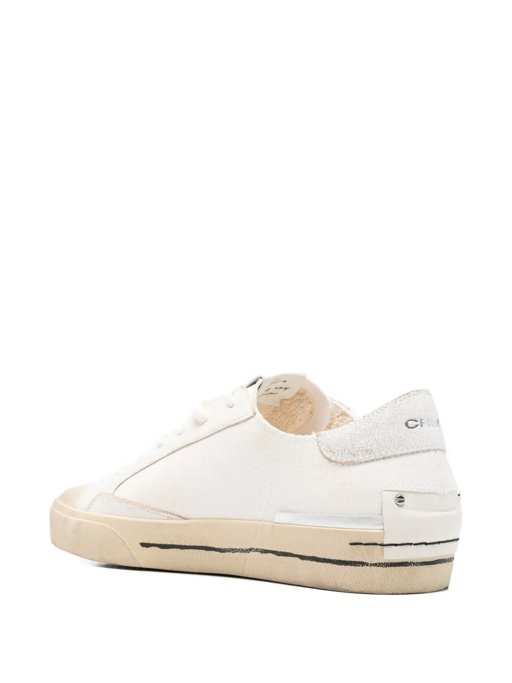 Crime London Recut Low sneakers Wit