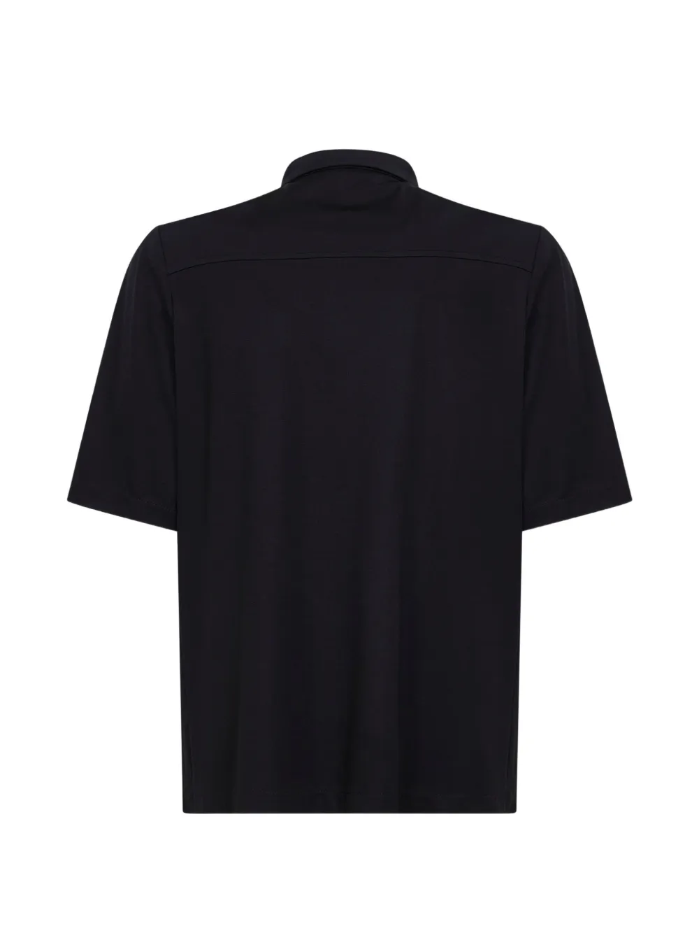 Blanca Vita Poloshirt met knopenbies Zwart
