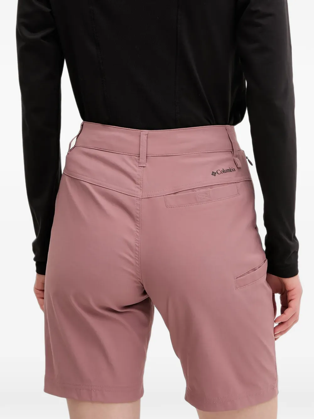 Columbia Leslie Falls shorts met knoopsluiting Roze