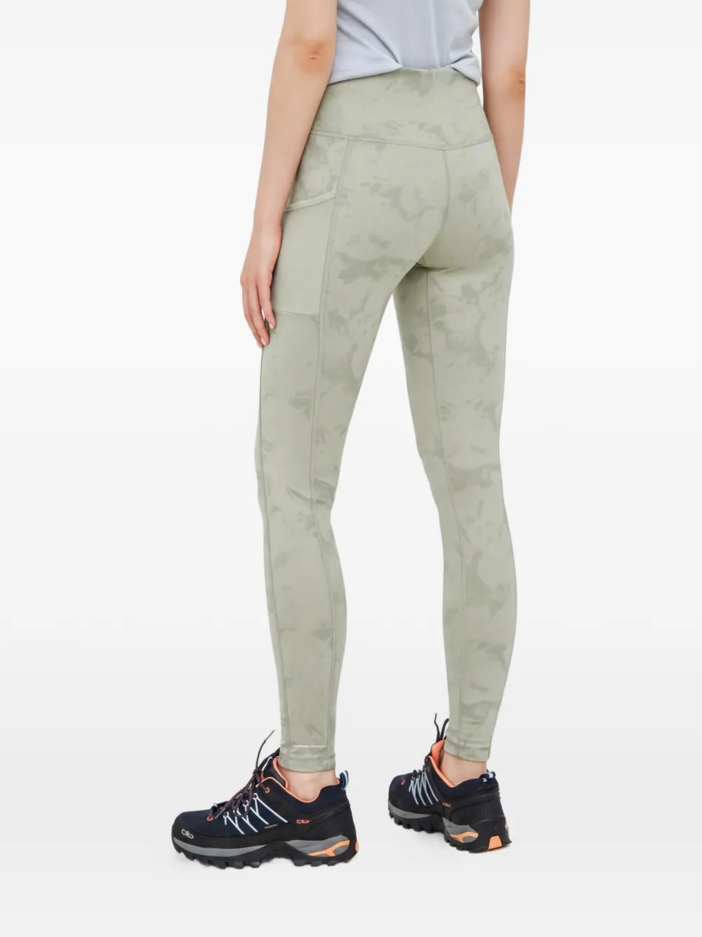 Columbia Legging met zak en print Groen