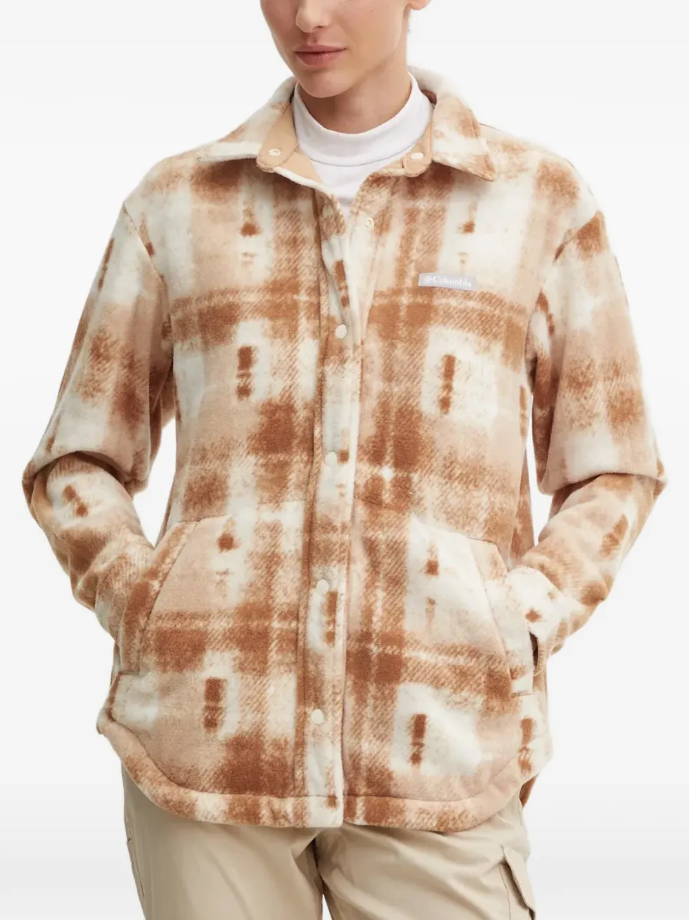 Columbia Benton Springs Buttoned Shirt In Neutral