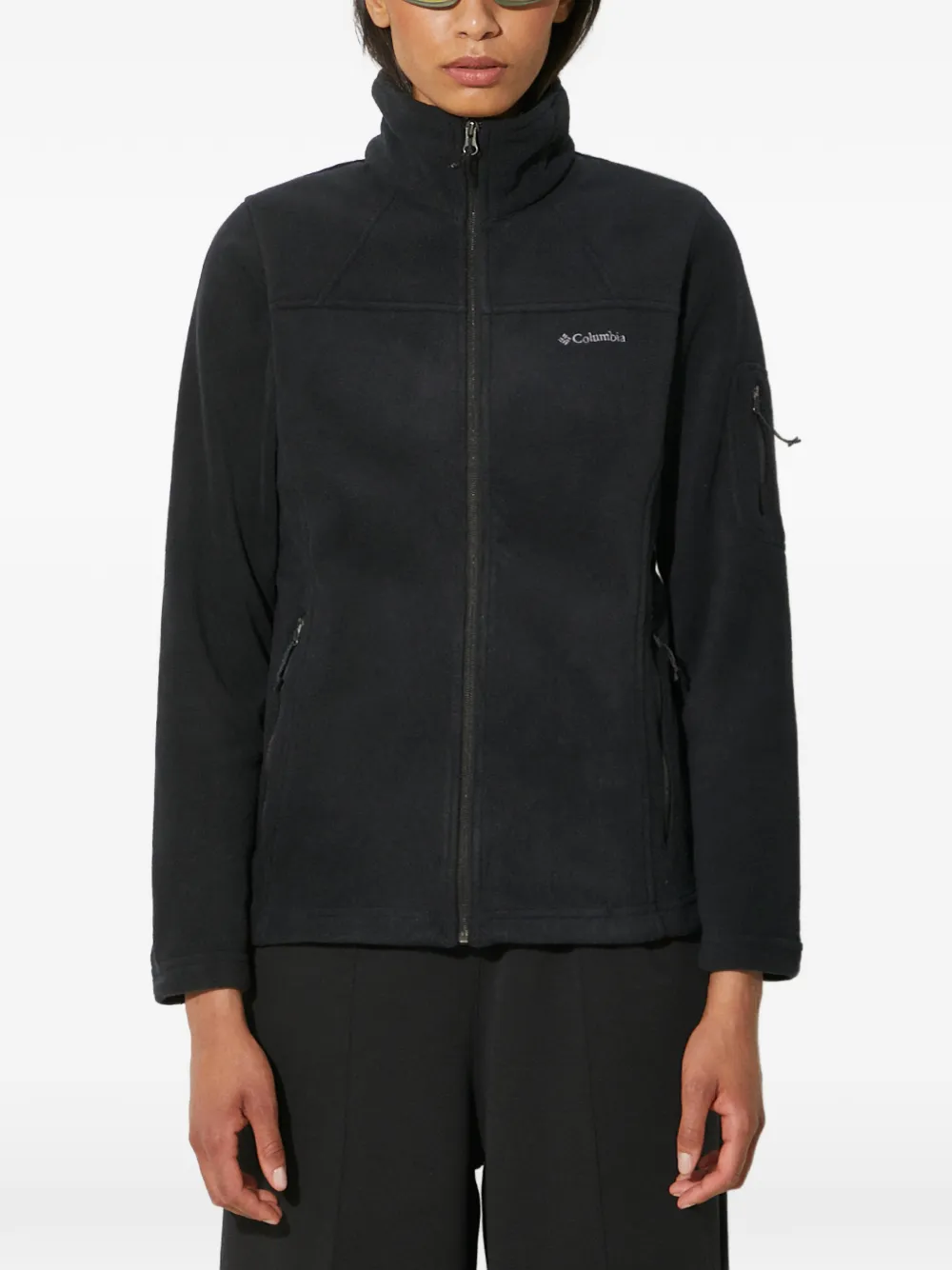 Columbia sweat zippé à taille élastiquée - Noir Columbia sweat zippé à taille élastiquée - Noir