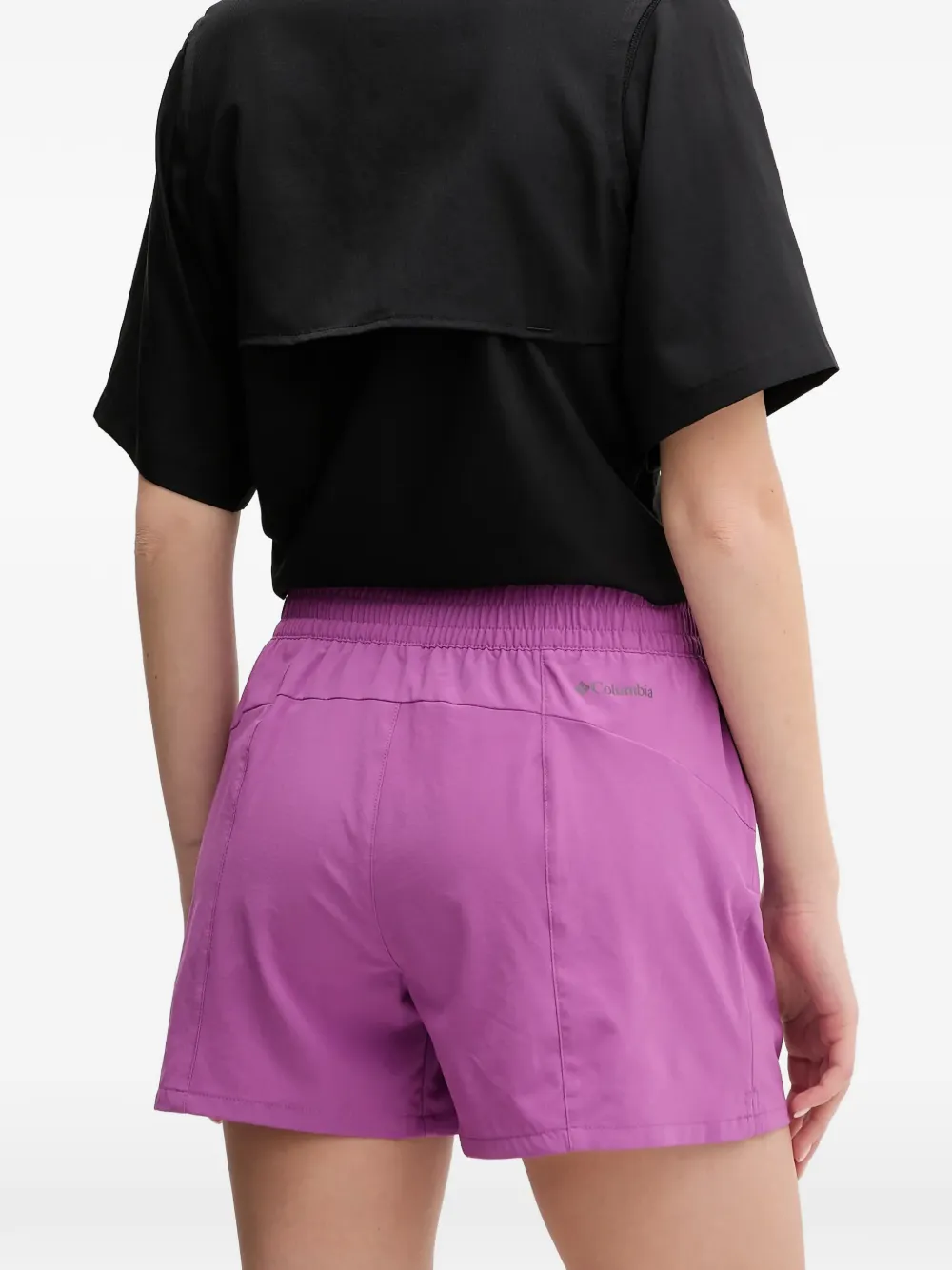 Columbia Endless Strand logo-print shorts Paars