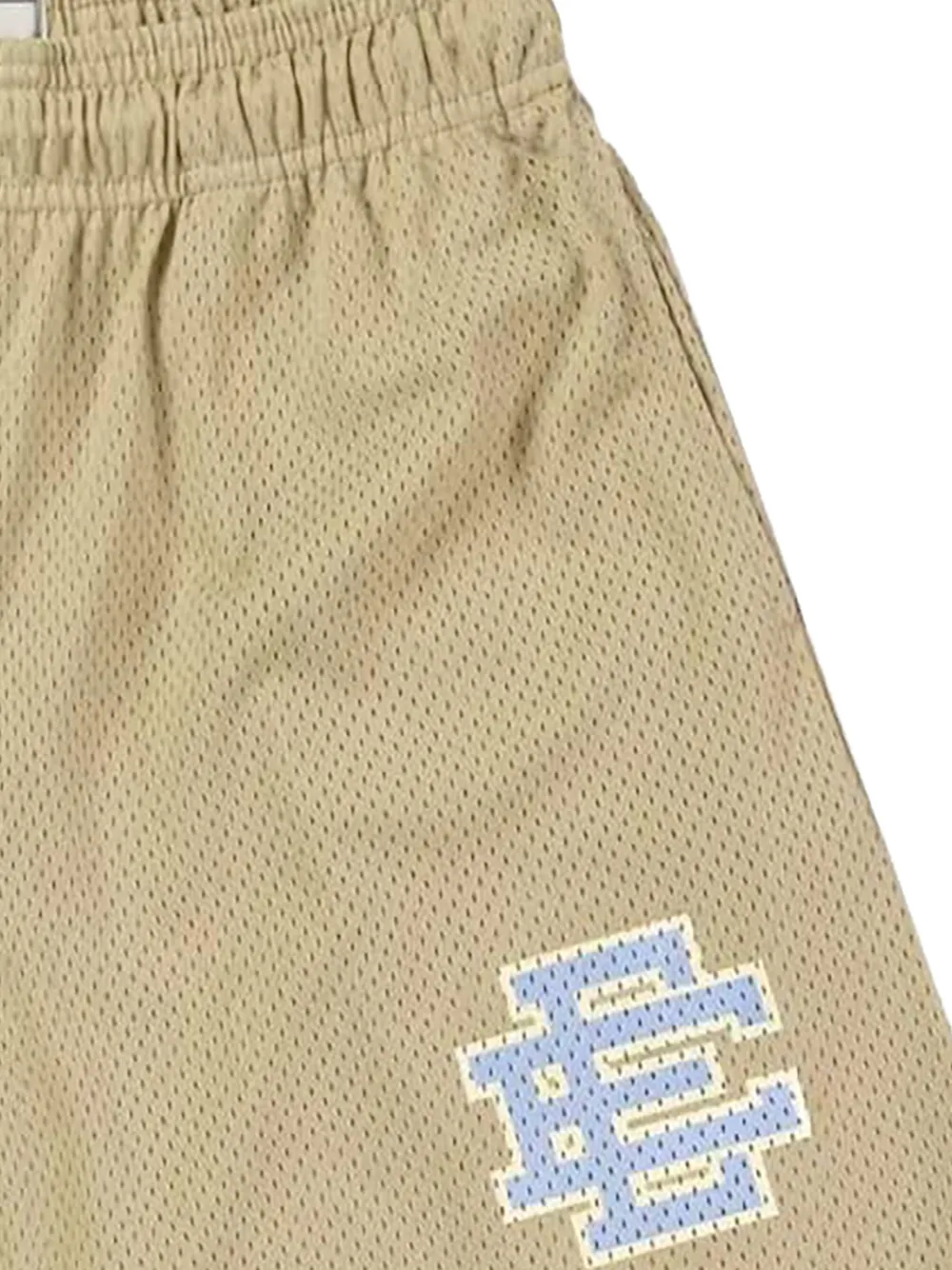 ERIC EMANUEL Shorts met logodetail Beige
