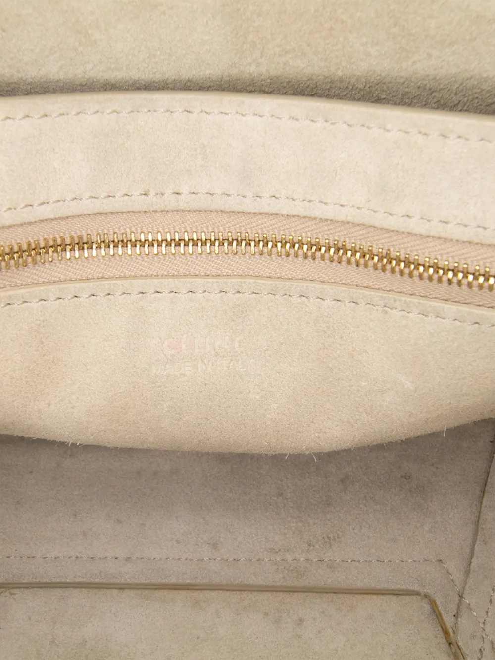 2018 Small Soft Grained Calfskin Seau Sangle Bucket Bag