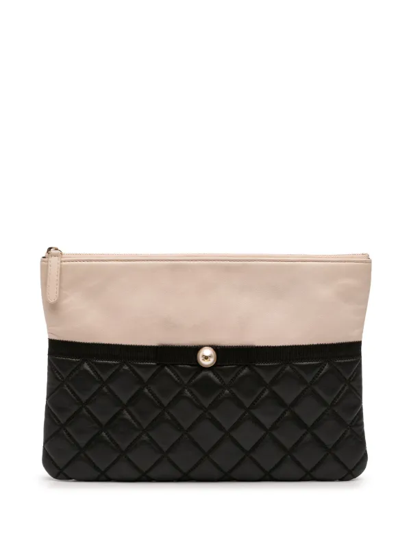 CHANEL Pre-Owned 2016-2017 ミディアム マトラッセ ラムスキン