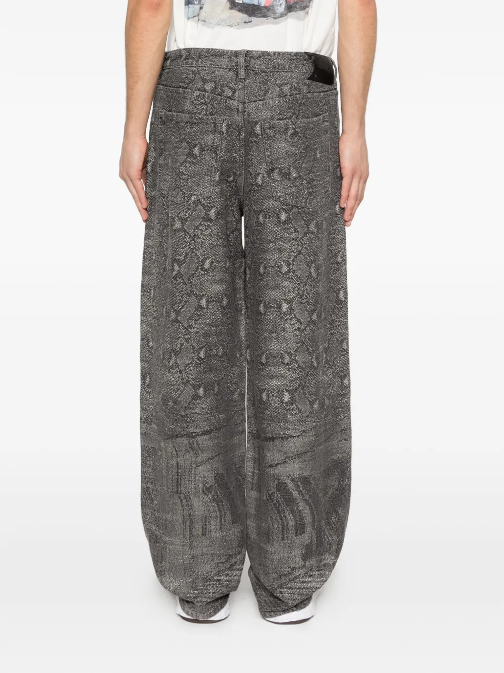 Daily Paper Oversized broek Grijs