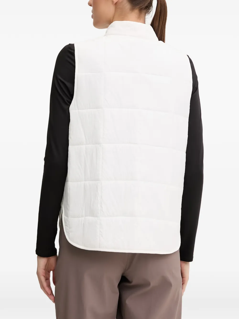 Columbia Sienna Hill quilted zip-up gilet Beige