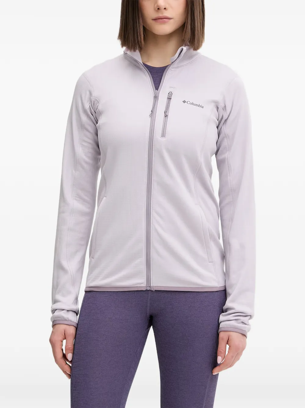 Columbia logo-print jacket - Violett