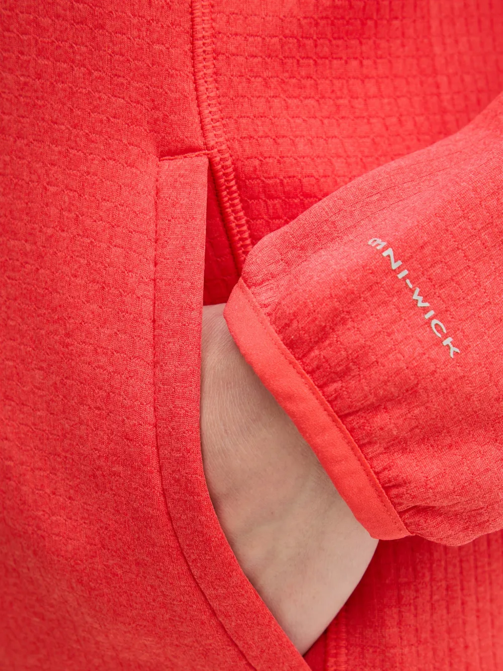 Columbia Essential Hike™ zip-up sweatshirt Rood