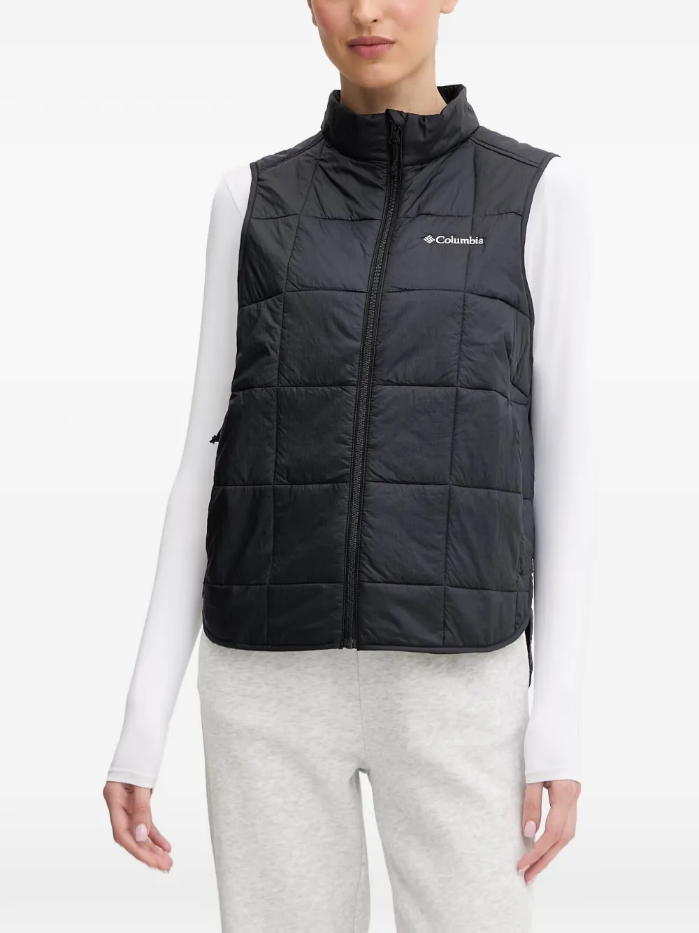Columbia Gesteppte Sienna Weste - Schwarz