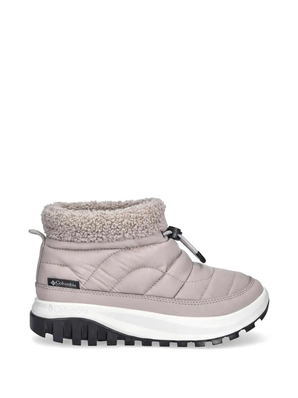 Columbia Snowtrot Shorty gewatteerde laarzen Beige