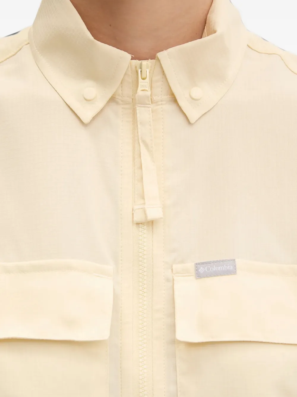 Columbia Elevated View™ cropped shirt Geel