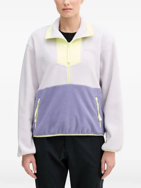 Columbia Sportswear Sequoia Grove fleecejakke med colourblocking og kort lynlås