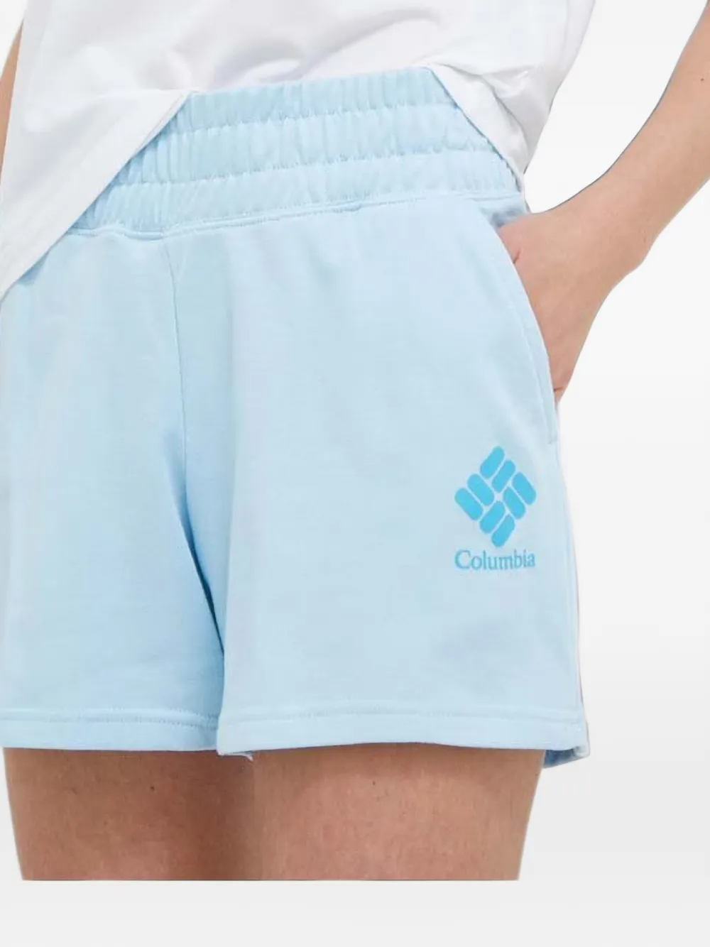 Columbia elasticated logo shorts - Blau