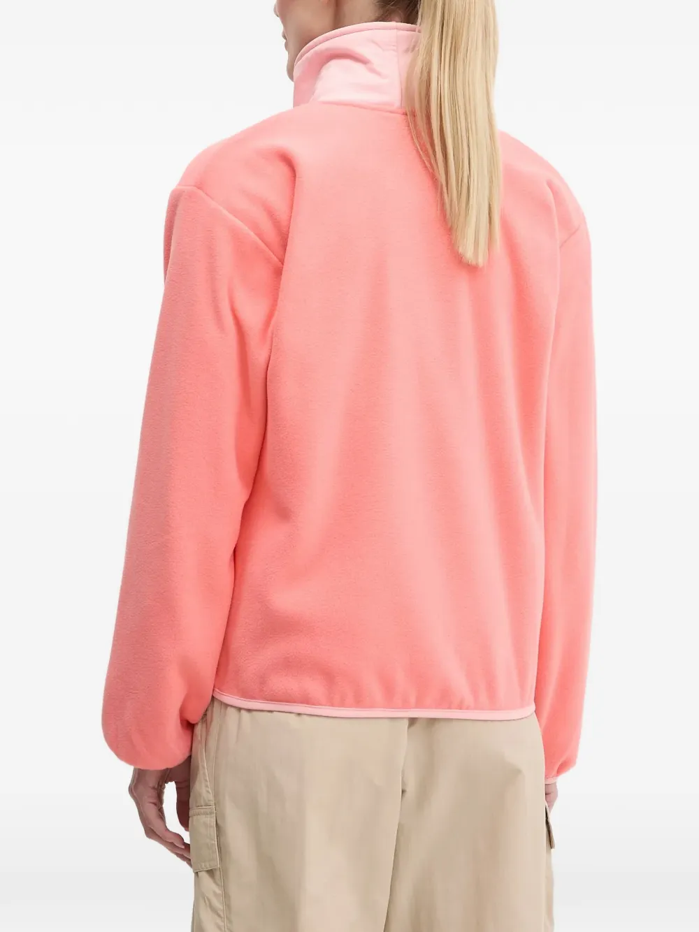 Columbia Sportswear Sequoia Grove jack met fleece textuur en rits Roze