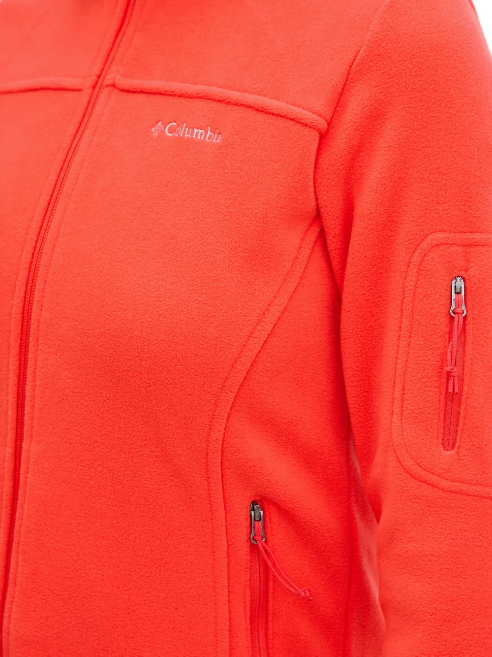 Columbia Fast Trek II fleece zip-up sweatshirt Rood
