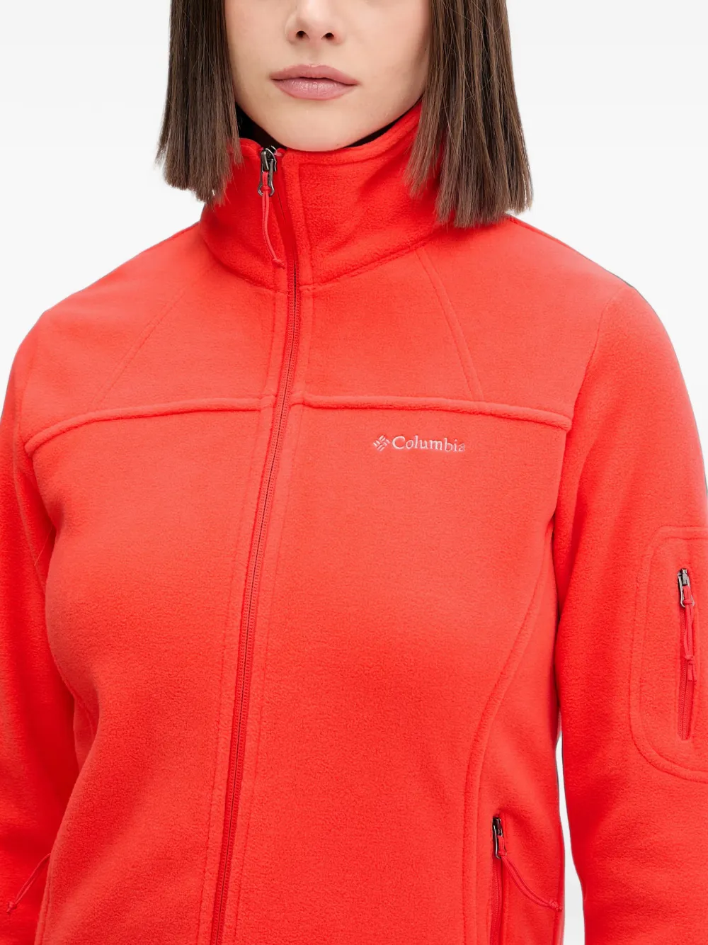 Columbia Fast Trek II fleece zip-up sweatshirt Rood