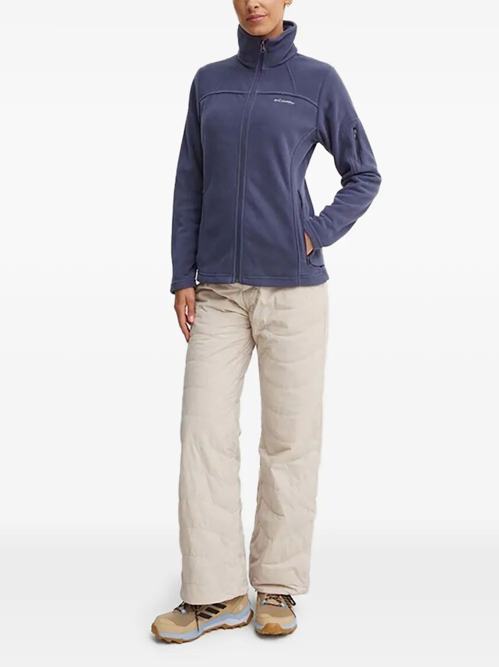 Columbia Fast Trek™ II fleece jack met hoge hals Blauw