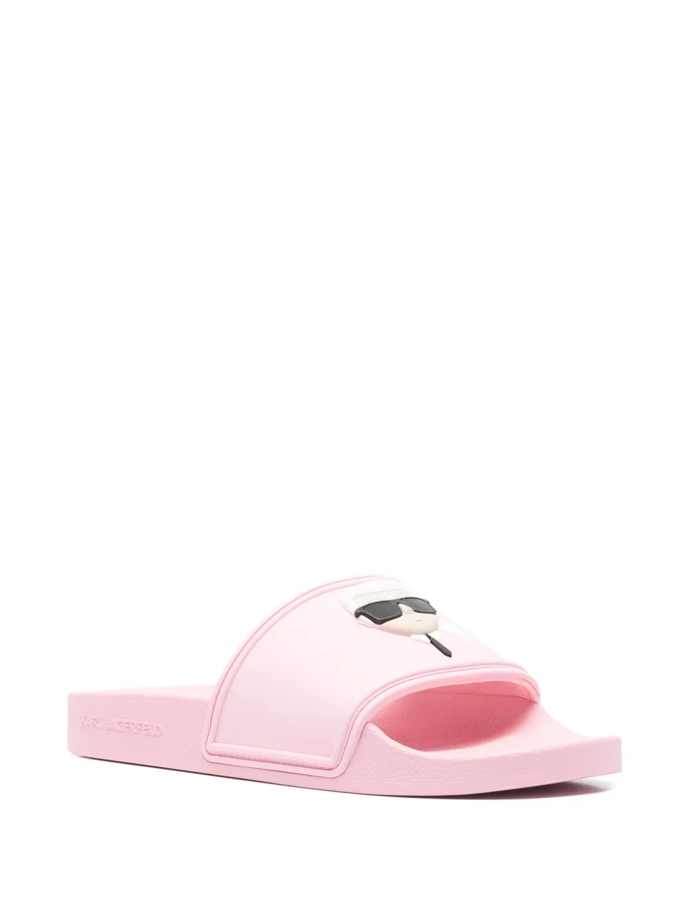 Karl Lagerfeld Kondo II Ikon slippers Roze