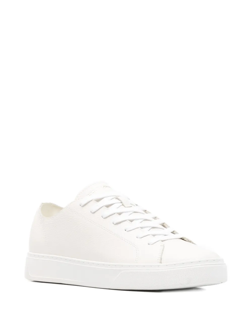 Crime London Leren sneakers Wit
