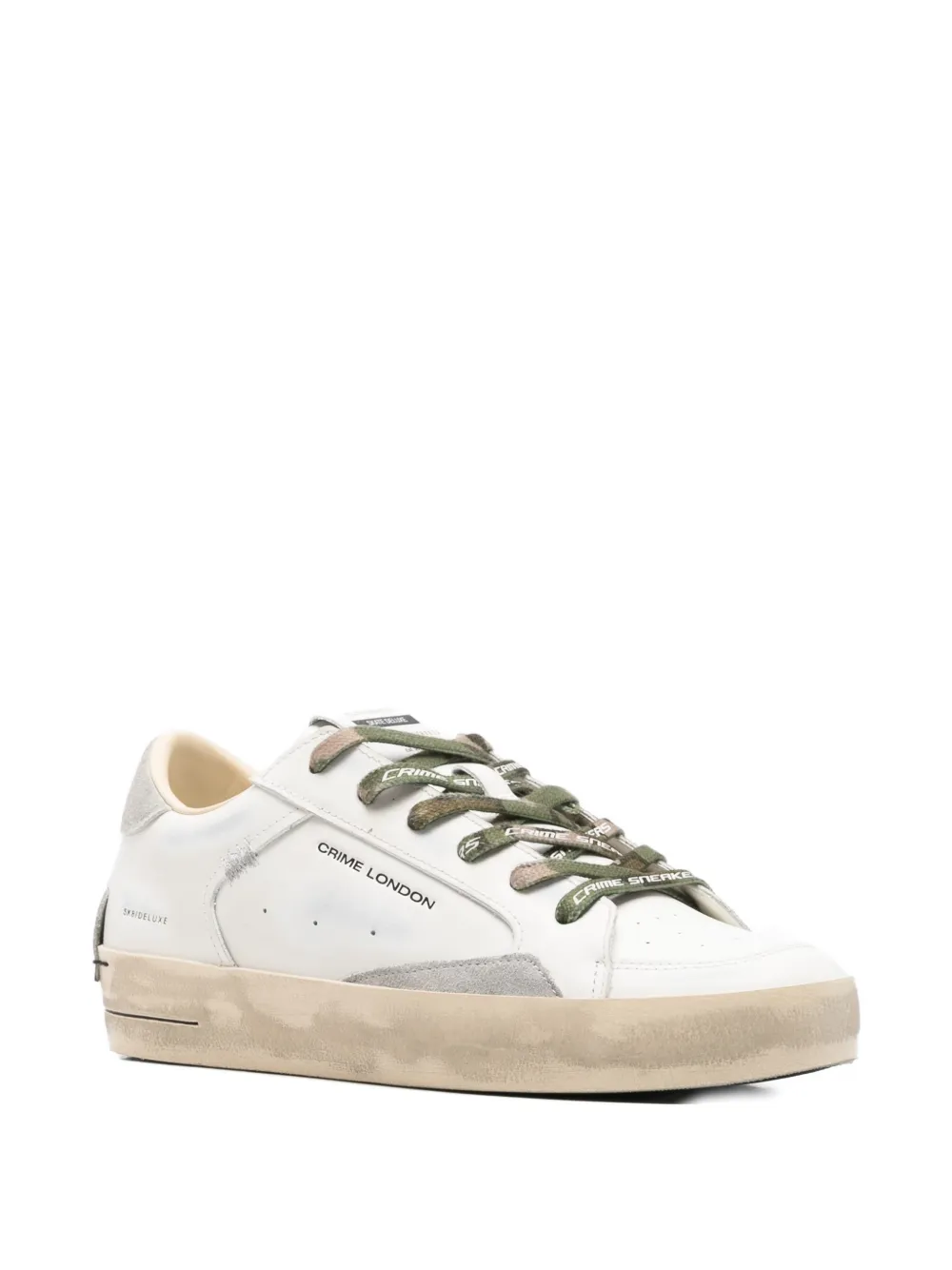 Crime London Sk8 Deluxe sneakers Wit