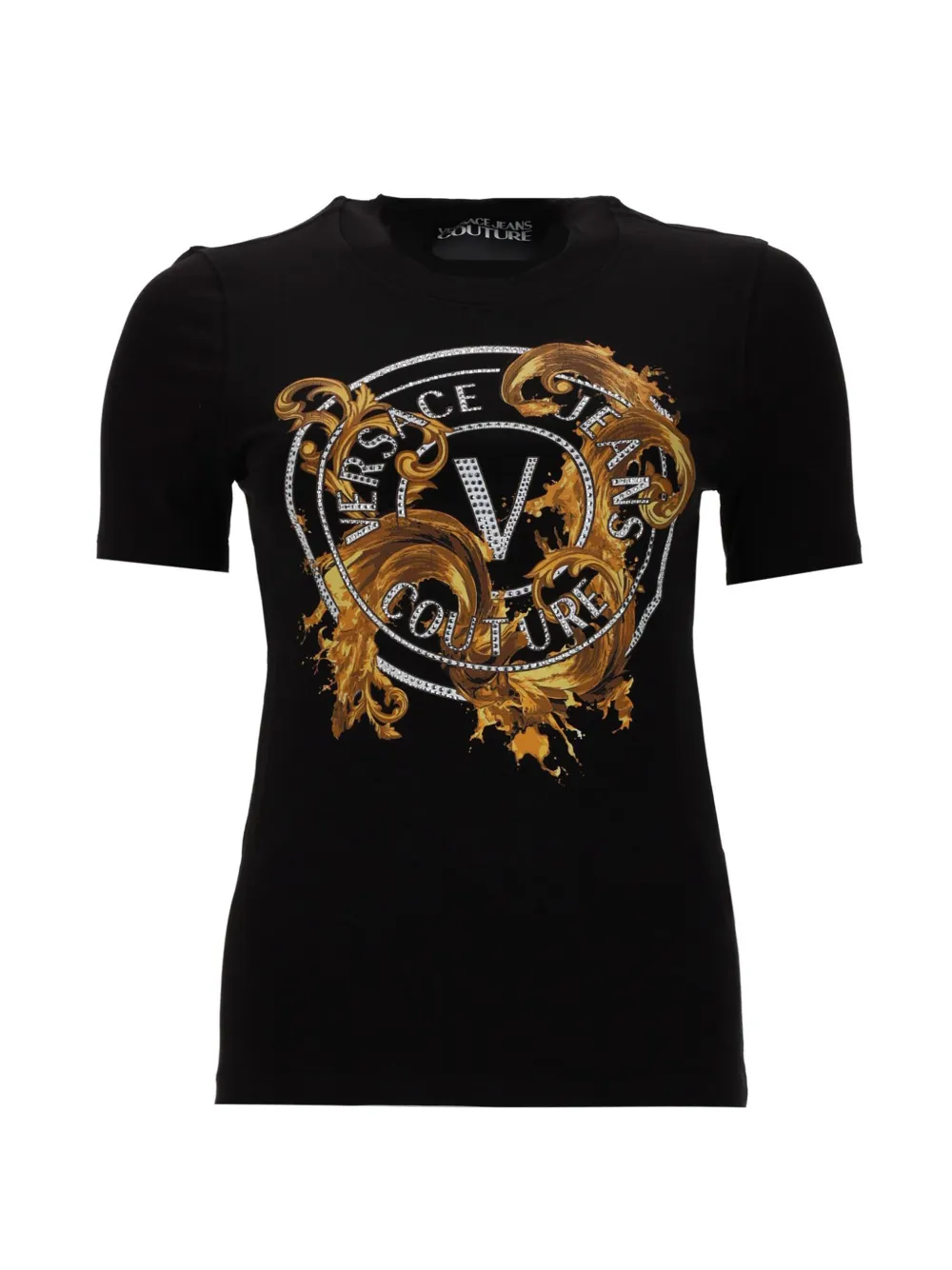 Versace Jeans Couture printed T-shirt - Nero