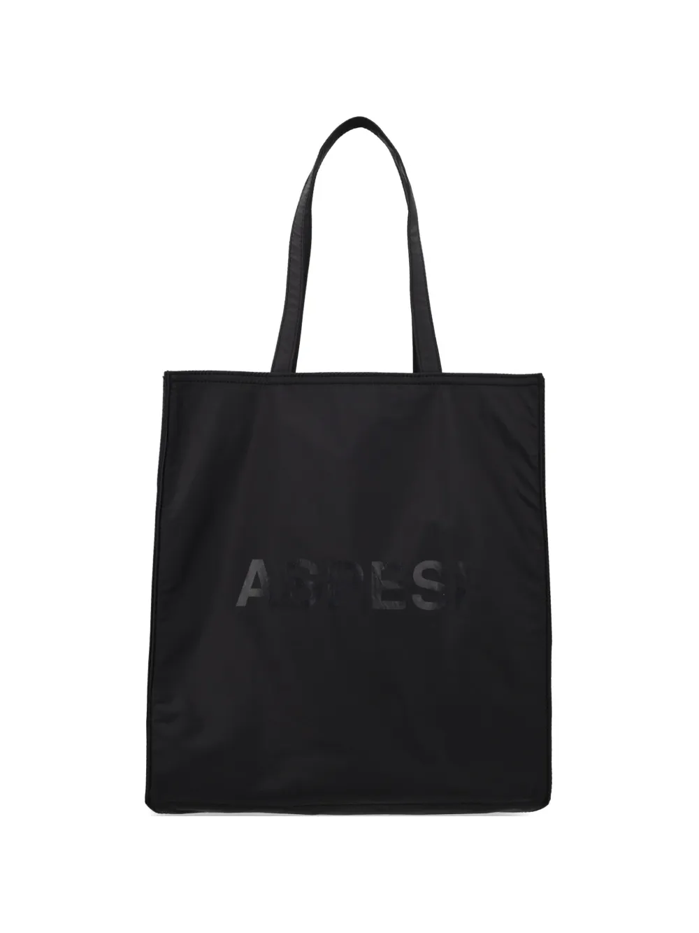 ASPESI logo-print tote bag - Nero