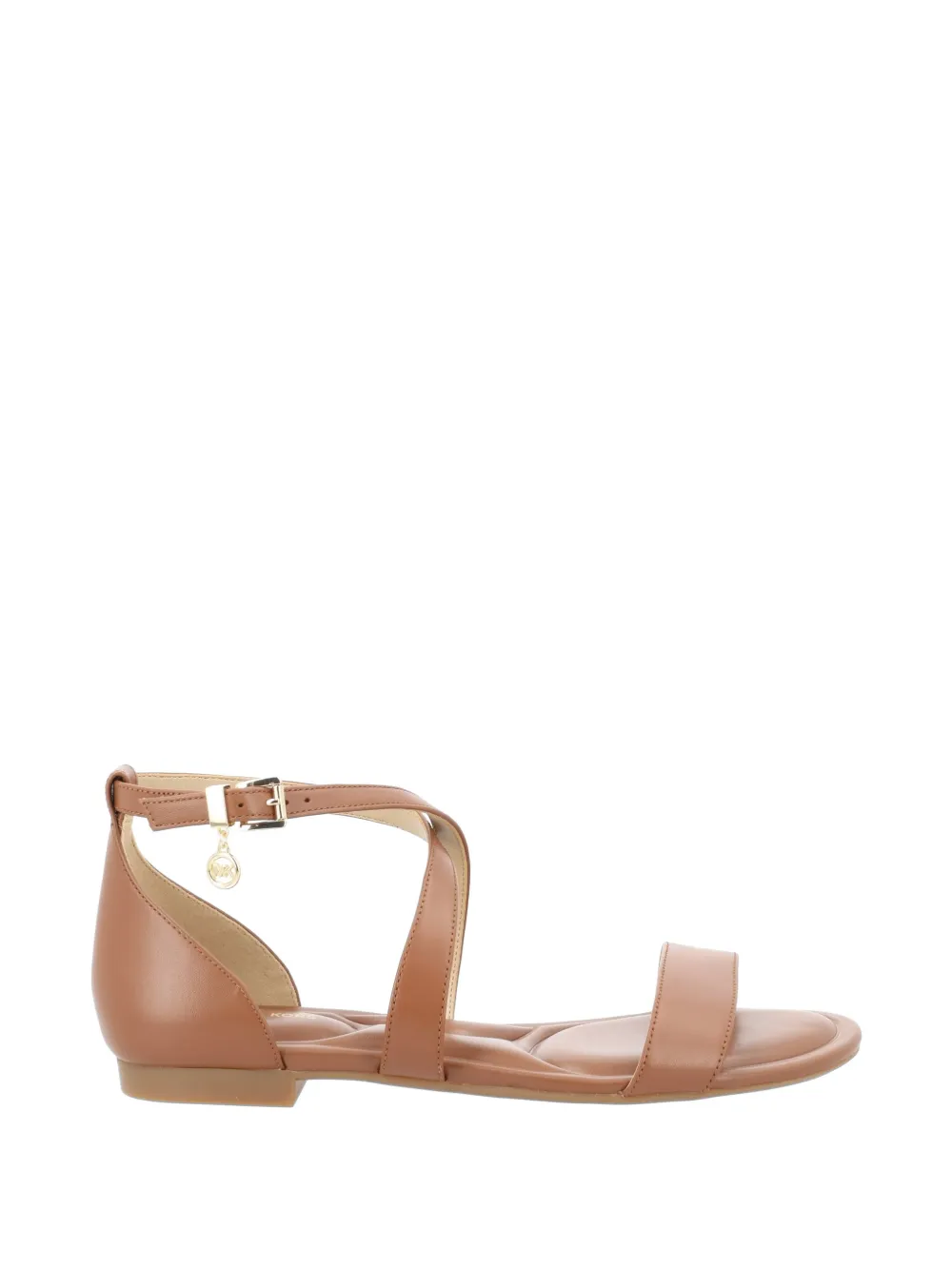 Michael Kors crisscross charm-detail sandals Bruin