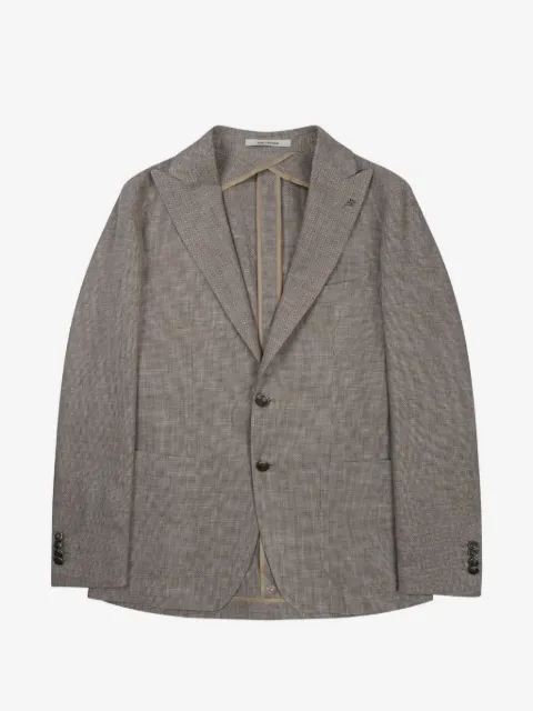 Tagliatore peak-lapel single-breasted blazer
