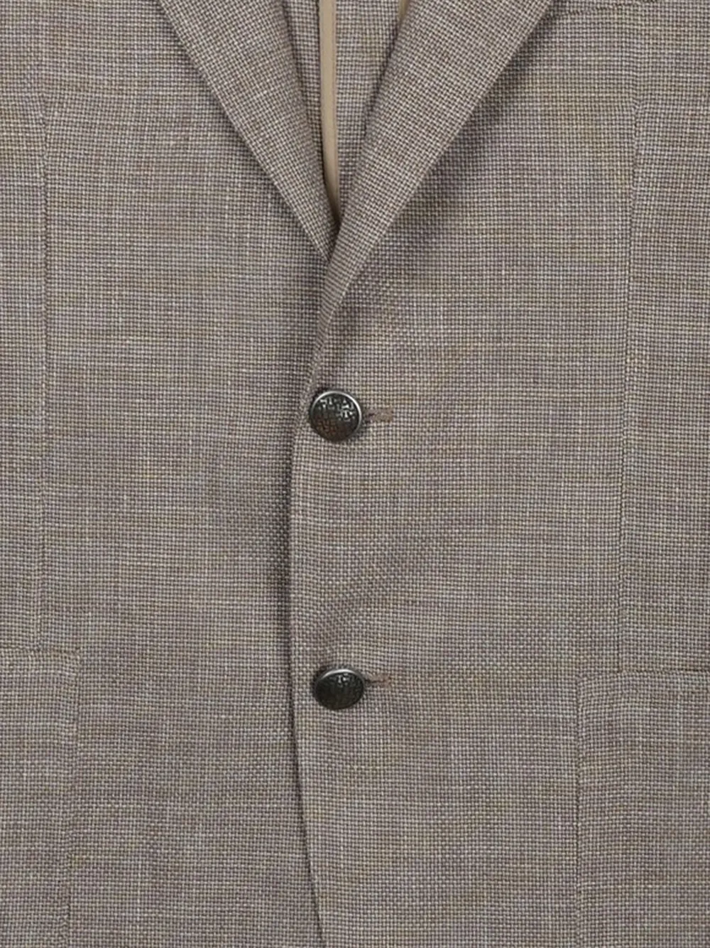 Tagliatore Blazer met enkele rij knopen Beige