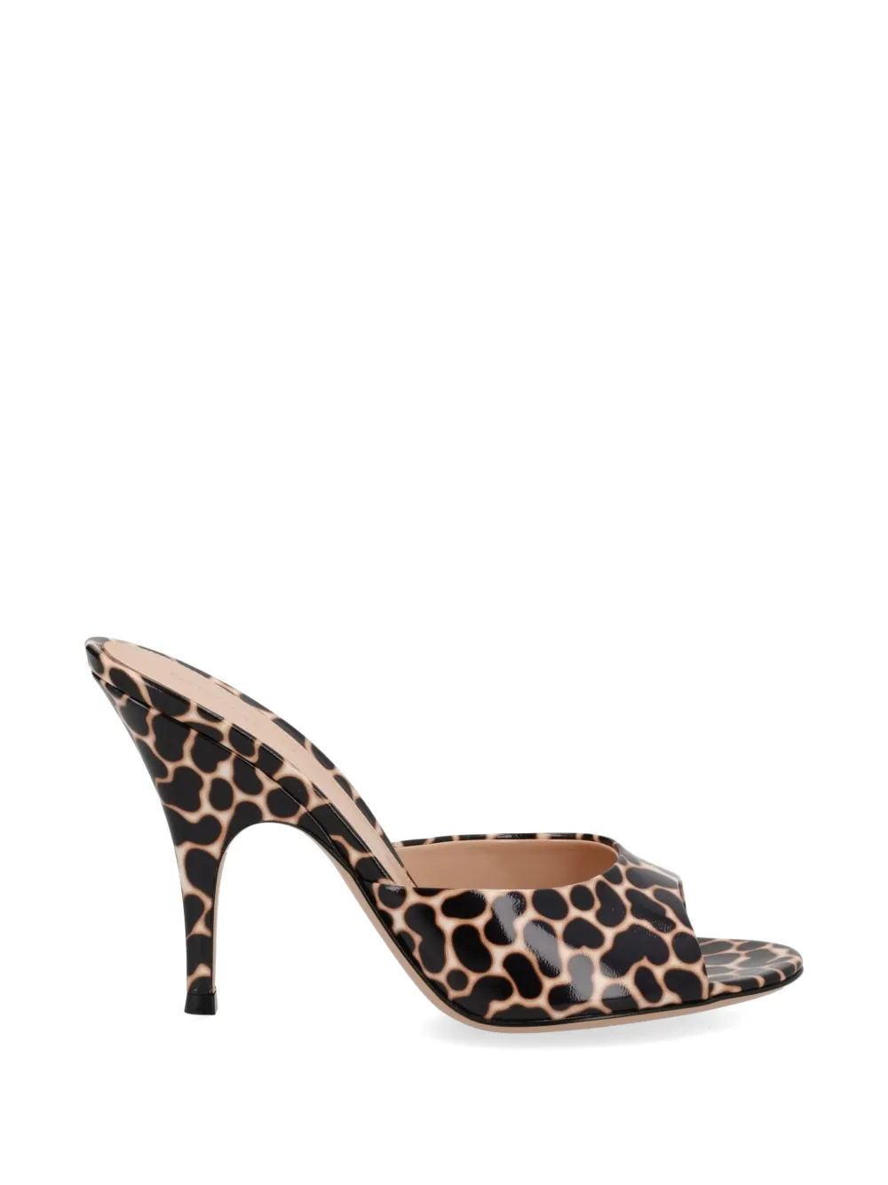 Gianvito Rossi Pumps met dierenprint Beige