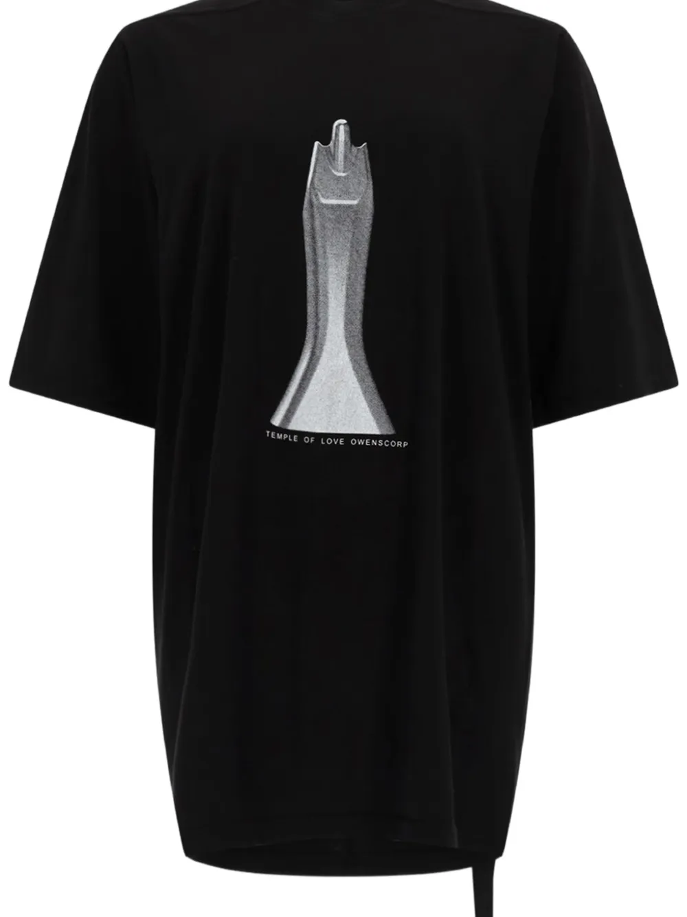 Rick Owens DRKSHDW T-shirt met print Zwart