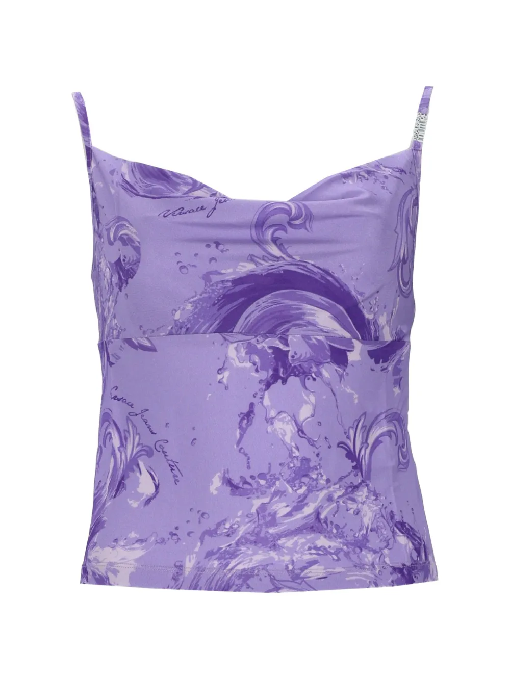 Versace Jeans Couture printed top - Viola
