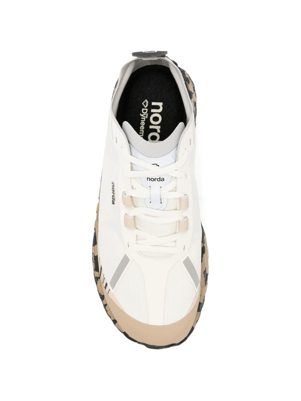 norda 001A Abyss sneakers met camouflageprint Wit