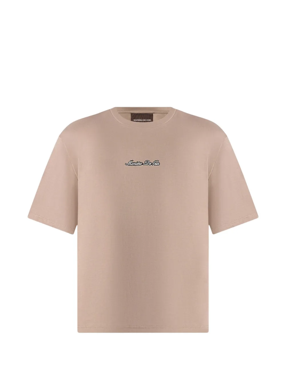 Manière De Voir TS001 signature T-shirt - Toni neutri