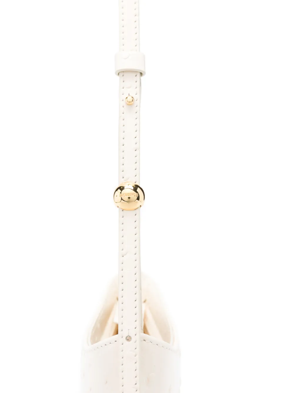 Jacquemus Le Petit Bisou schoudertas Wit