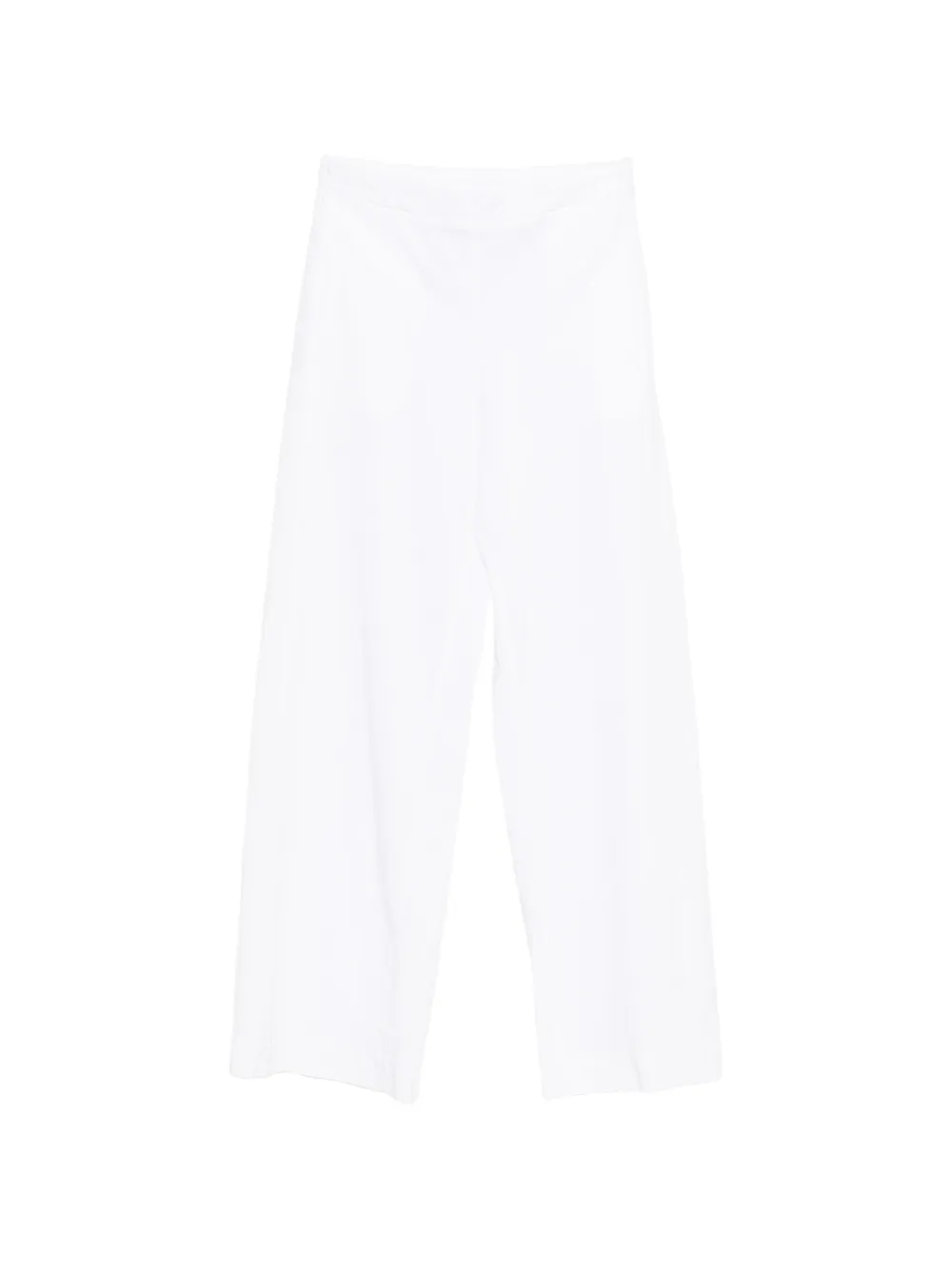 Via Masini 80 Broek met elastische tailleband Wit