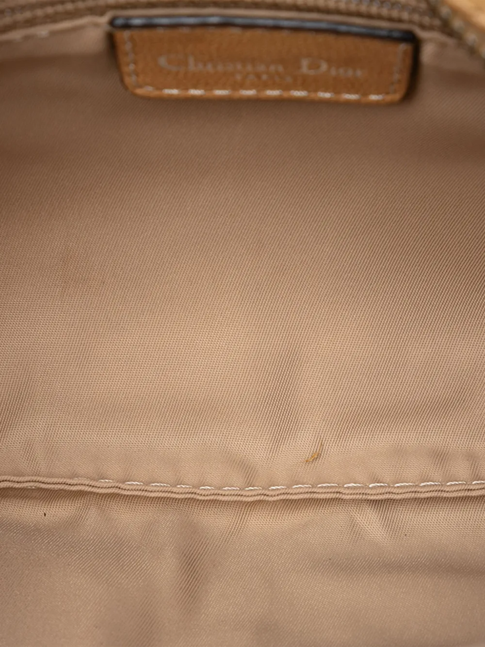2003 Diorissimo Trotter Canvas Street Chic Crossbody Bag