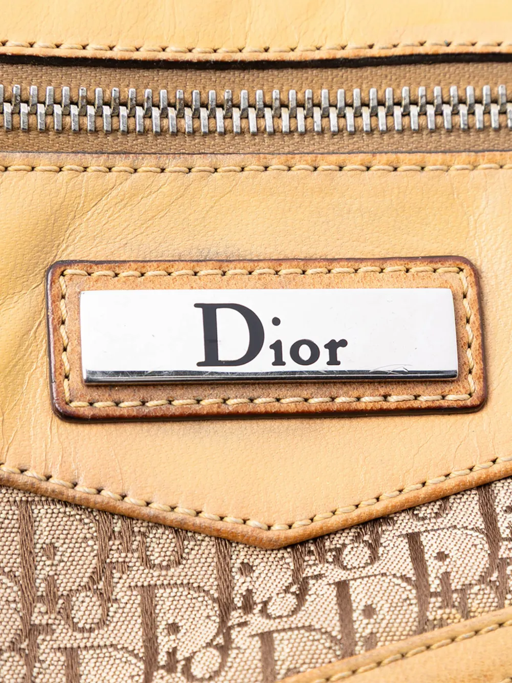 2003 Diorissimo Trotter Canvas Street Chic Crossbody Bag