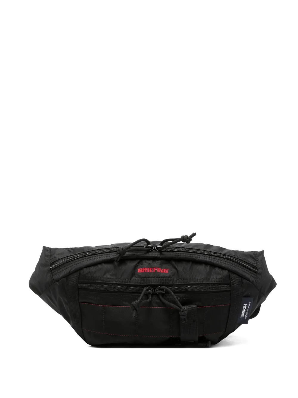 Comme des Garçons Homme x Briefing zip-fastening messenger bag - Nero