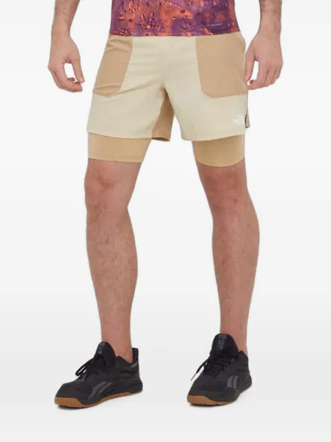 The North Face colour-block shorts