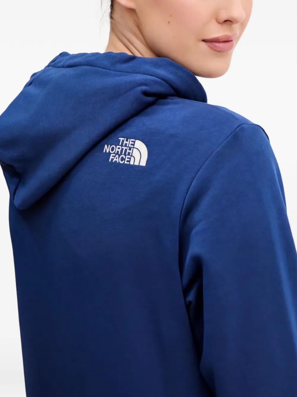 The North Face Sweater met capuchon Blauw