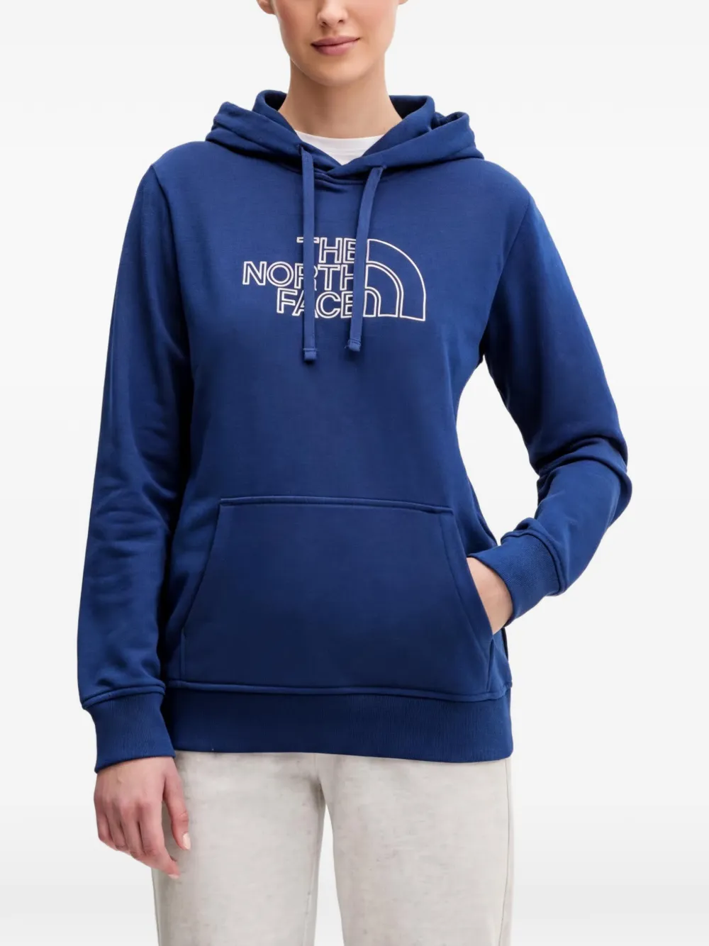 The North Face Felpa con logo e cappuccio - Blu